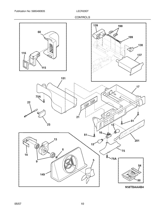 Diagram for LECR23EFE1