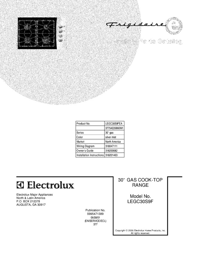 Diagram for LEGC30S9FEA
