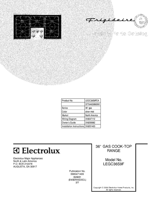 Diagram for LEGC36S9FEA