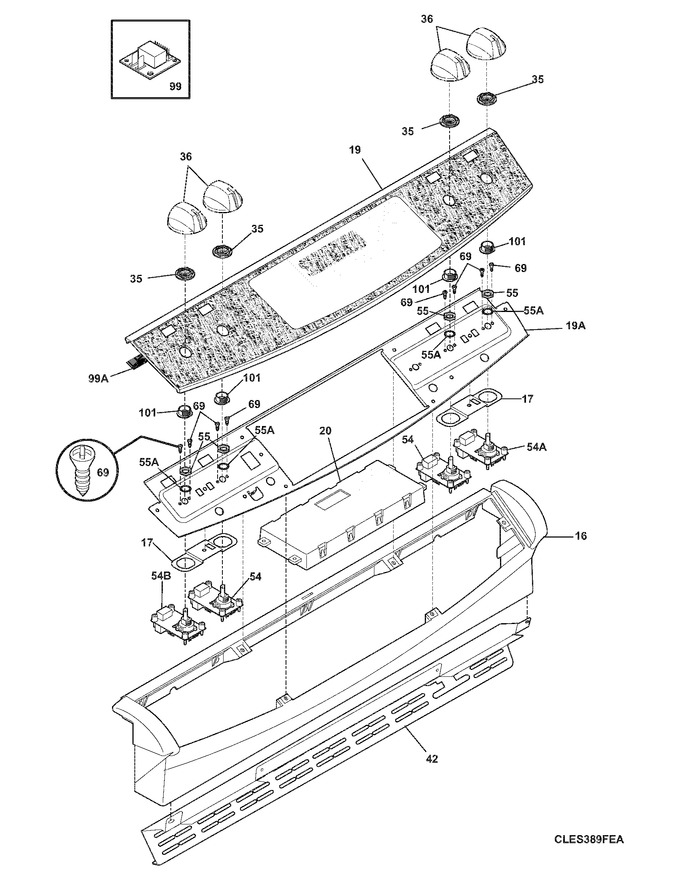 Diagram for LES389FEA