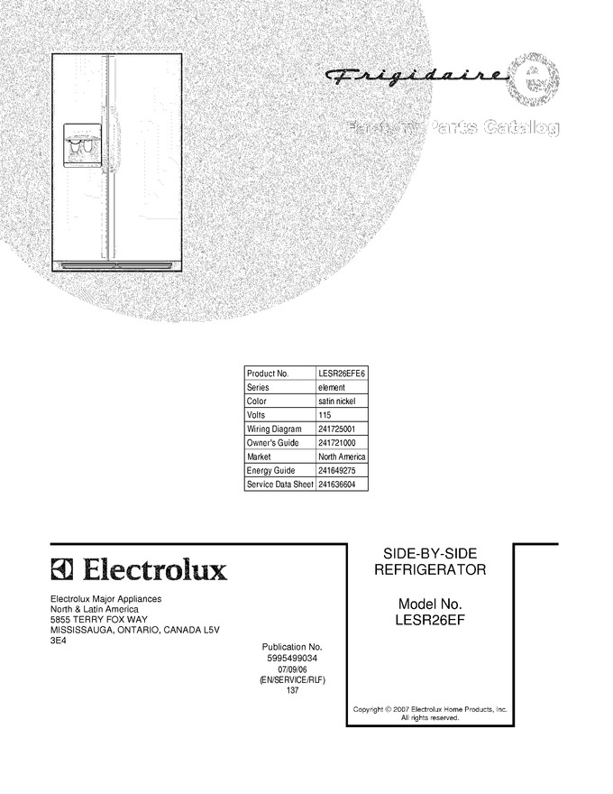 Diagram for LESR26EFE6