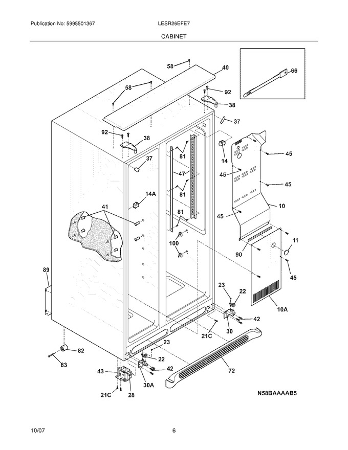 Diagram for LESR26EFE7