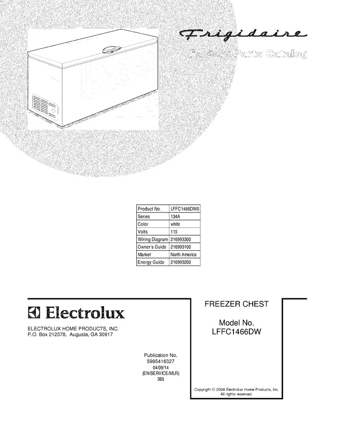 Diagram for LFFC1466DW0