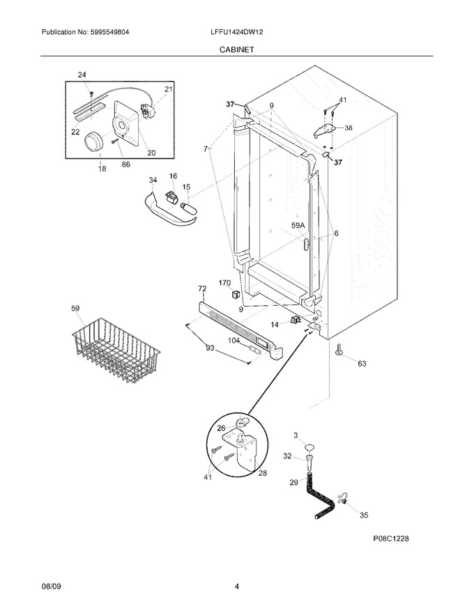 Diagram for LFFU1424DW12