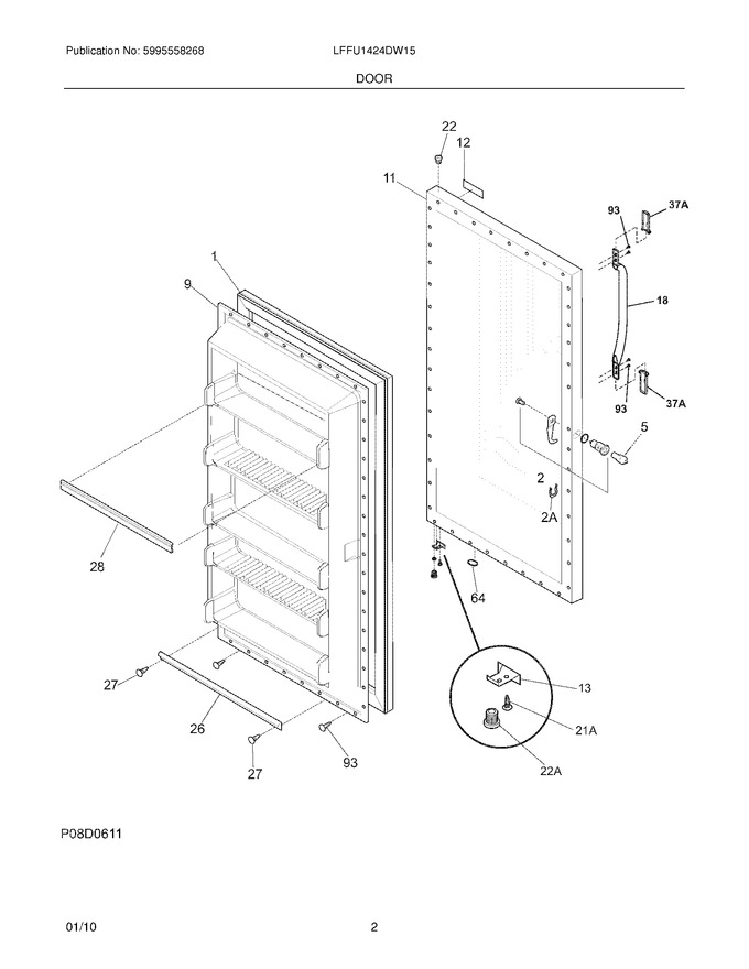 Diagram for LFFU1424DW15