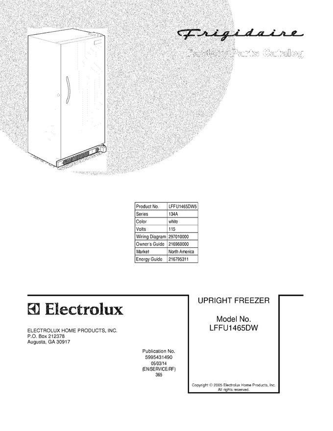 Diagram for LFFU1465DW5