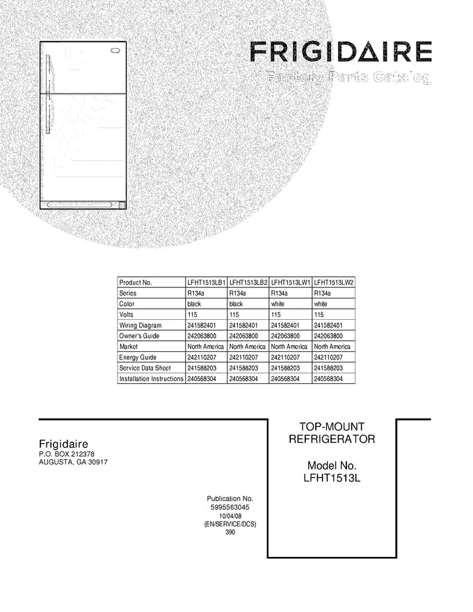 Diagram for LFHT1513LW1