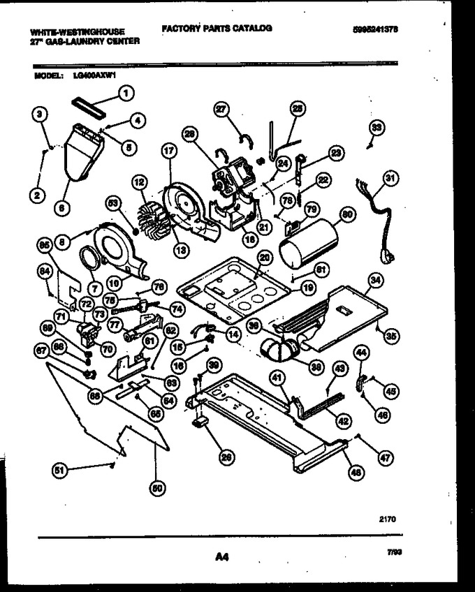 Diagram for LG400AXW1