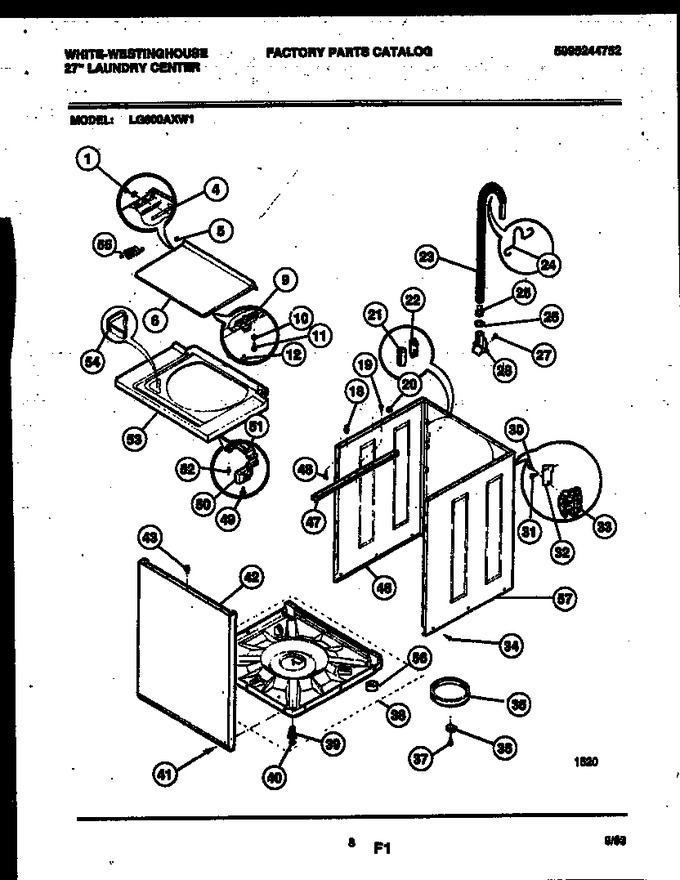 Diagram for LG600AXD1