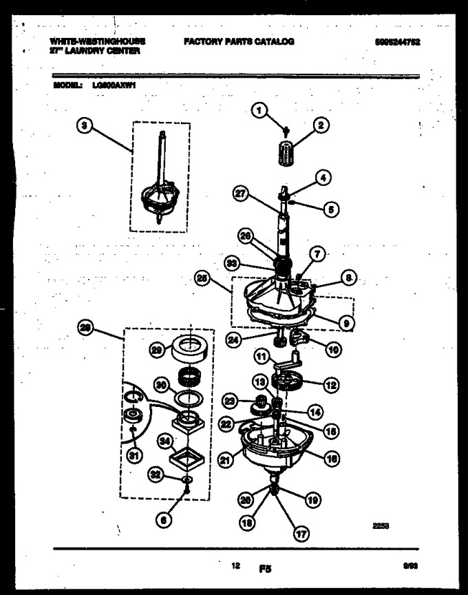 Diagram for LG600AXD1