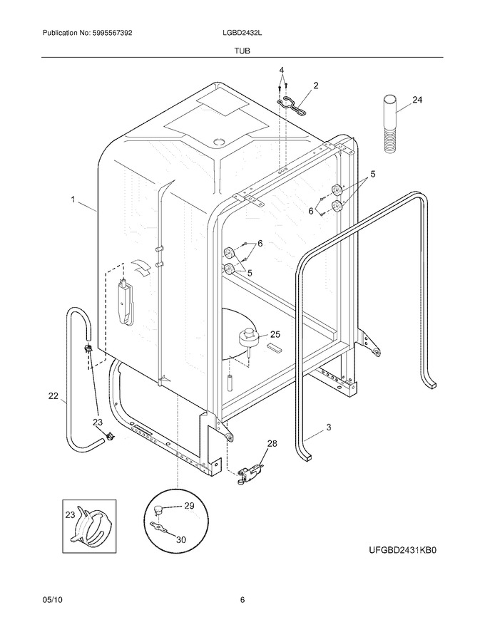 Diagram for LGBD2432LF0A