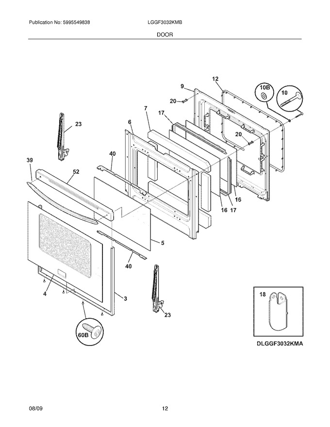 Diagram for LGGF3032KMB