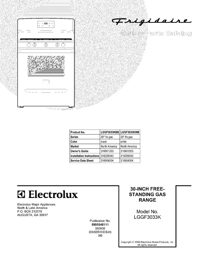 Diagram for LGGF3033KBB