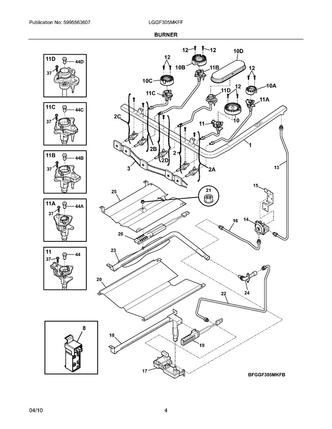 Diagram for LGGF305MKFF