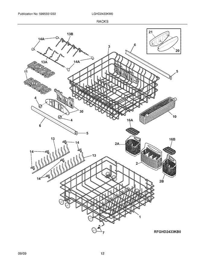 Diagram for LGHD2433KM0