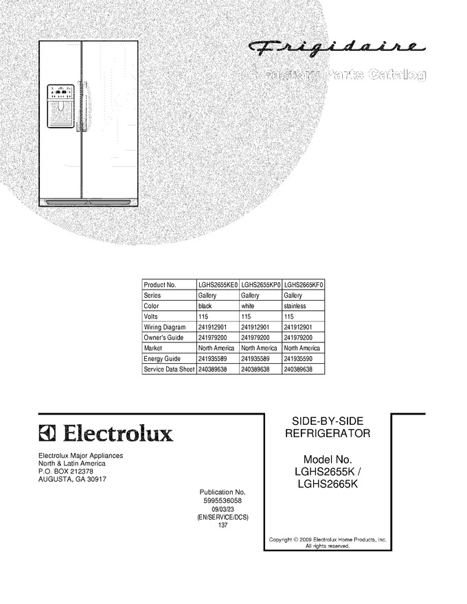 Diagram for LGHS2655KP0