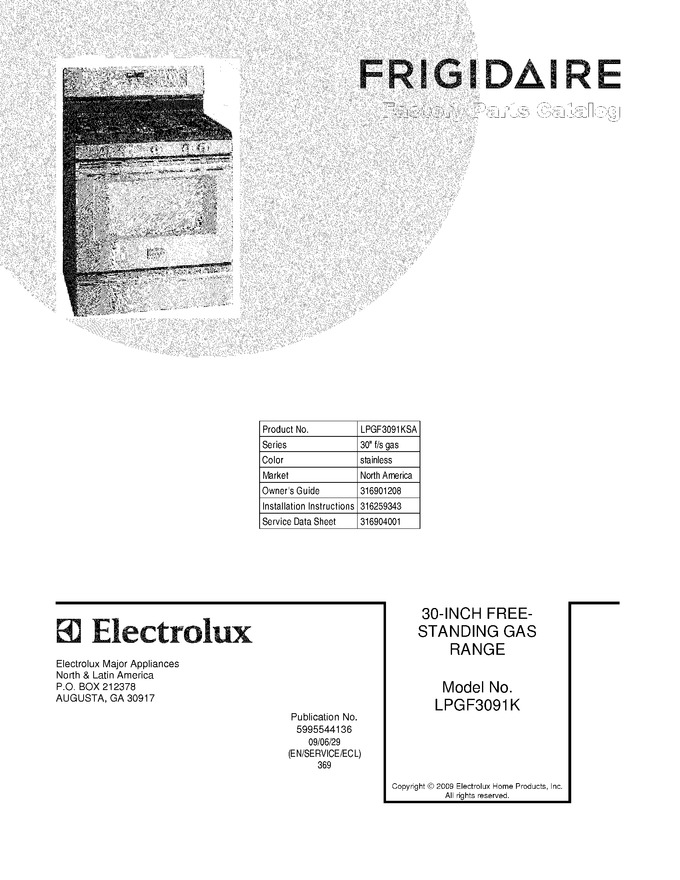 Diagram for LPGF3091KSA