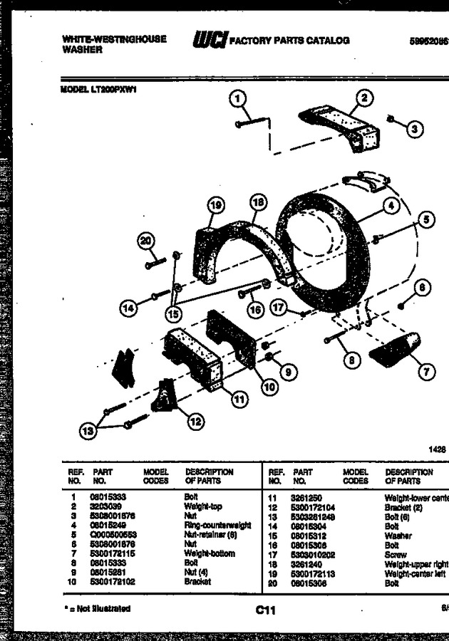 Diagram for LT200PXD1