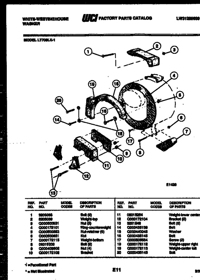 Diagram for LT700LXH1