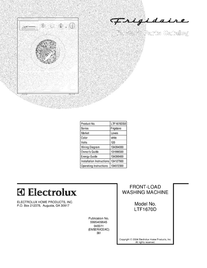 Diagram for LTF1670DS0