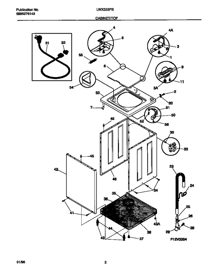 Diagram for LWX333PBW0