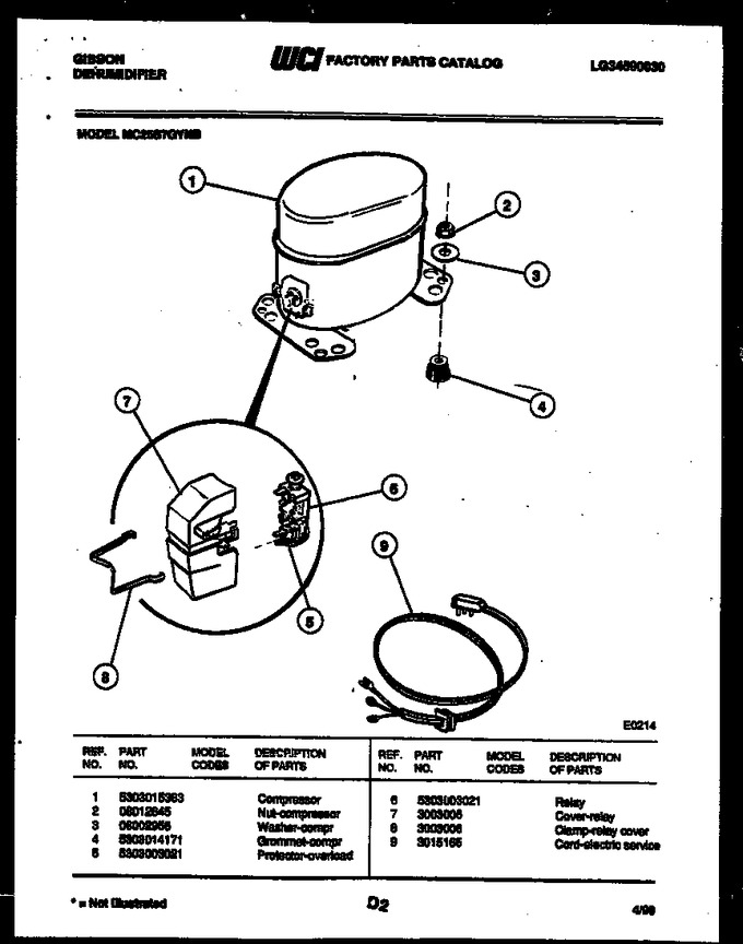 Diagram for MC25S7GYNB