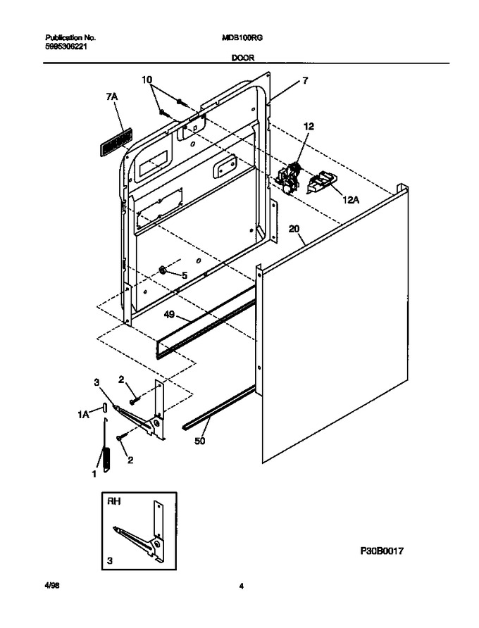 Diagram for MDB100RGW0