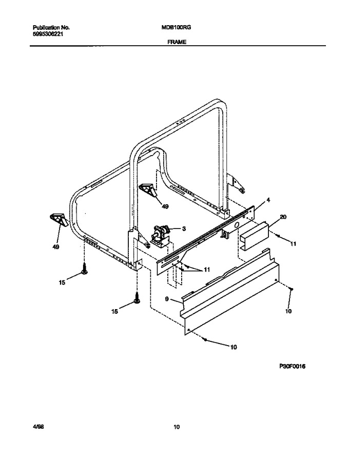 Diagram for MDB100RGW0