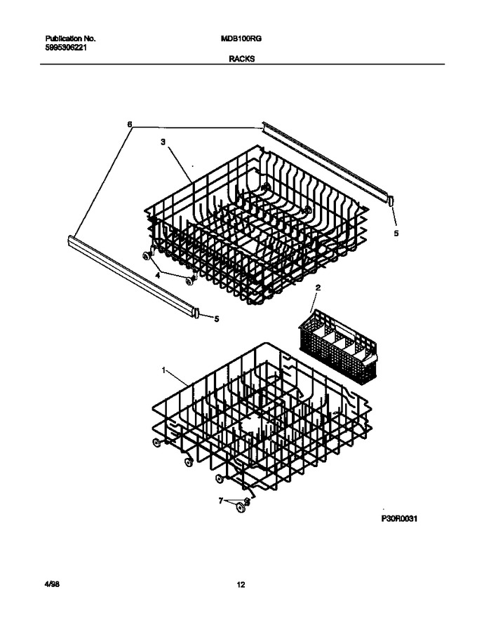 Diagram for MDB100RGW0