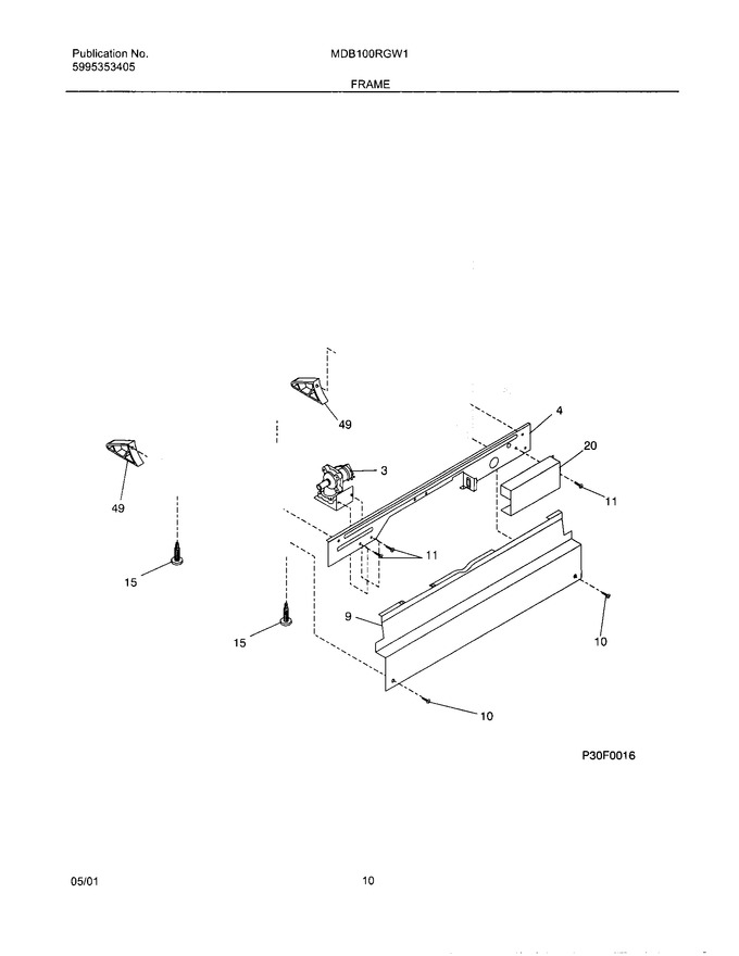 Diagram for MDB100RGW1