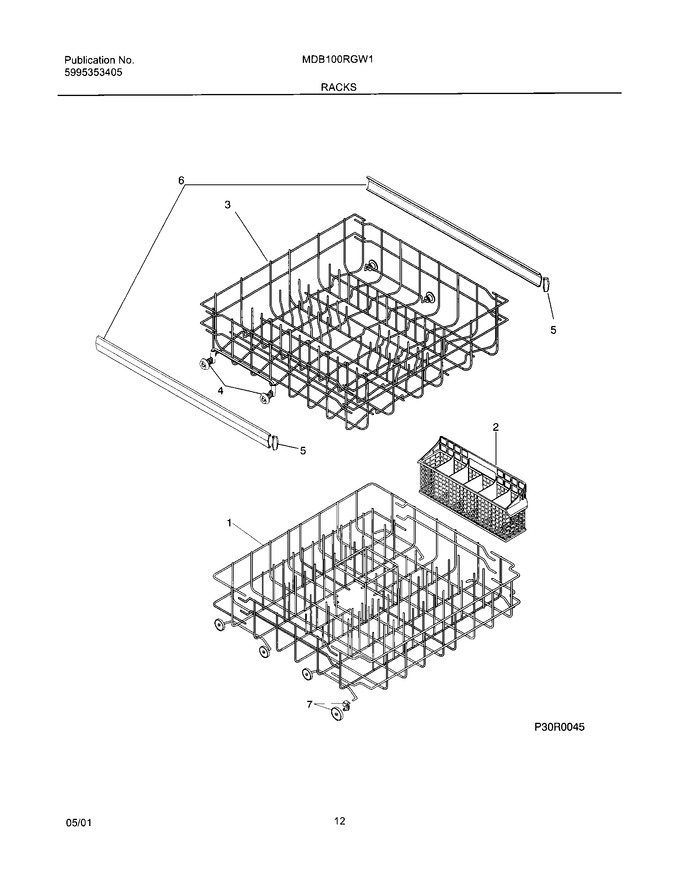 Diagram for MDB100RGW1