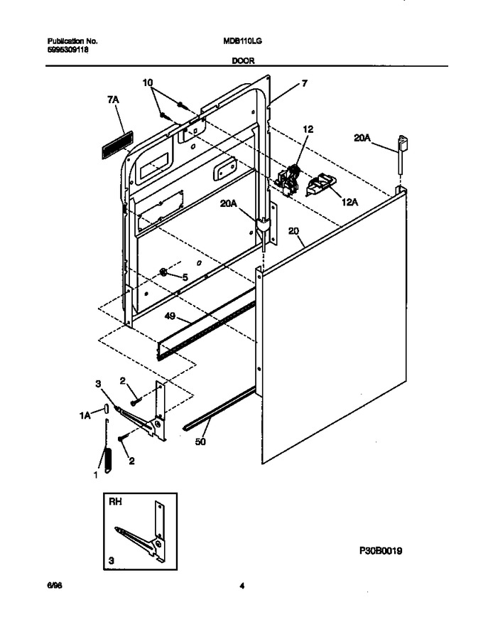 Diagram for MDB110LGW0