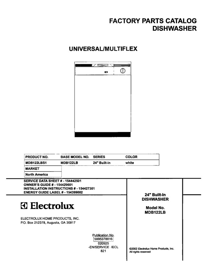 Diagram for MDB122LBS1
