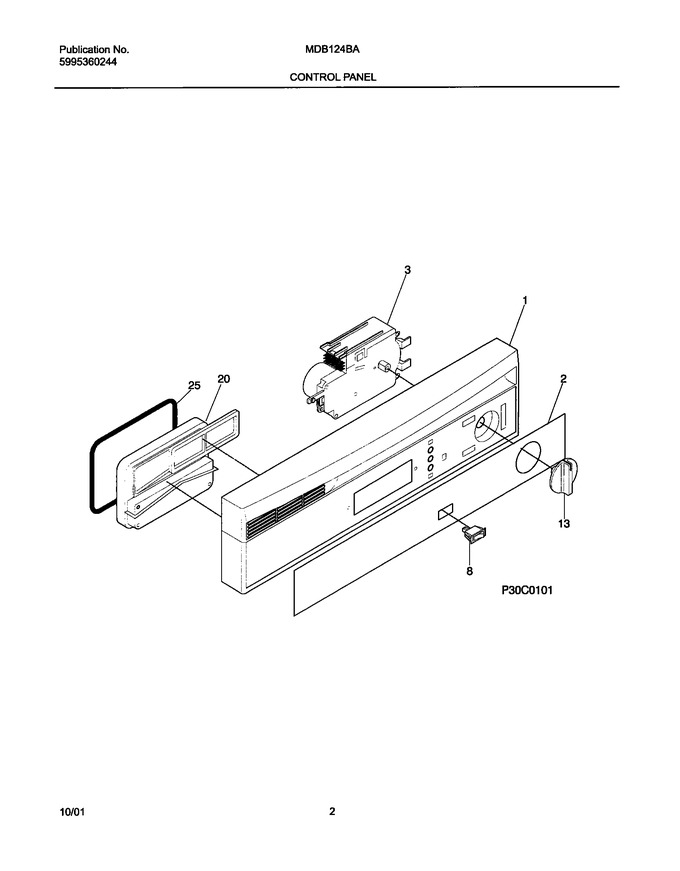 Diagram for MDB124BAB0