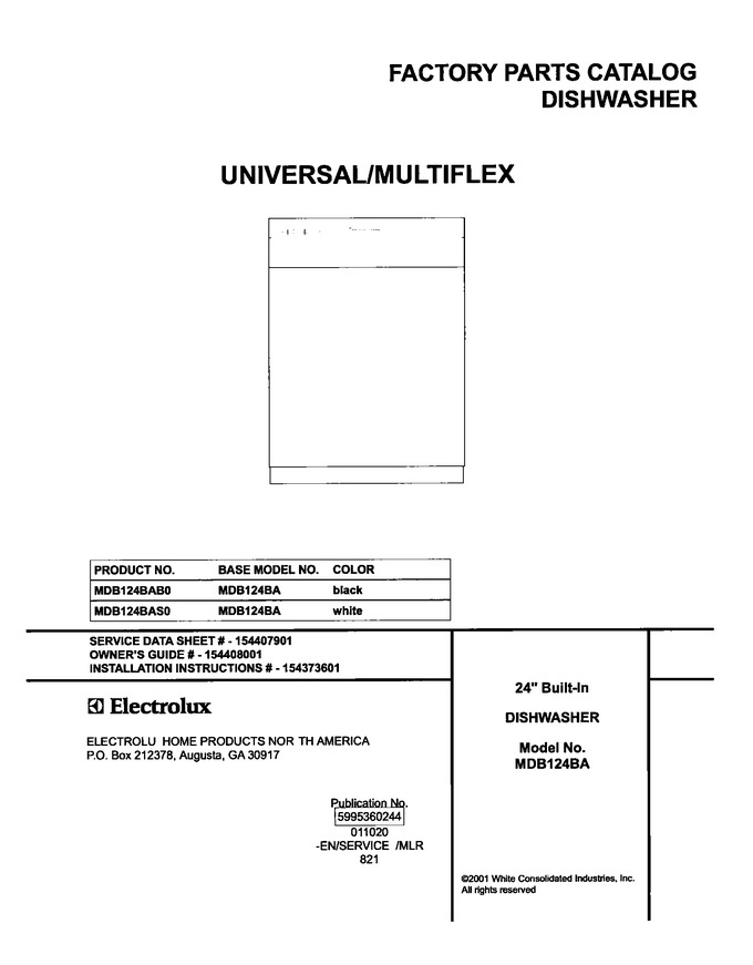 Diagram for MDB124BAB0