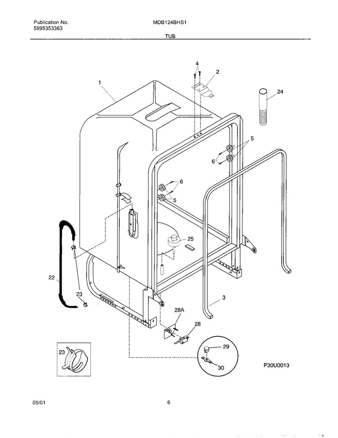 Diagram for MDB124BHS1
