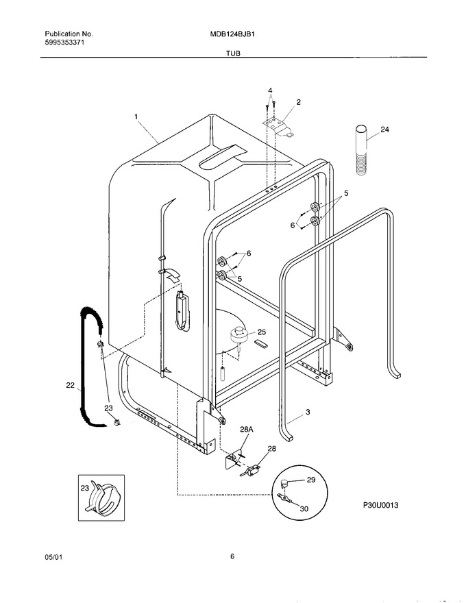 Diagram for MDB124BJB1