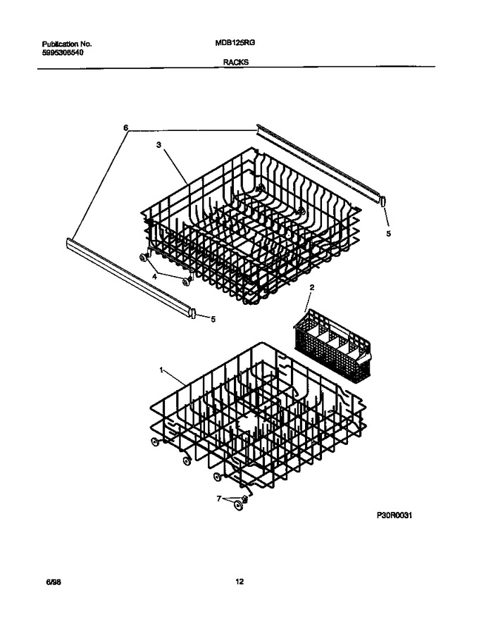 Diagram for MDB125RGR0