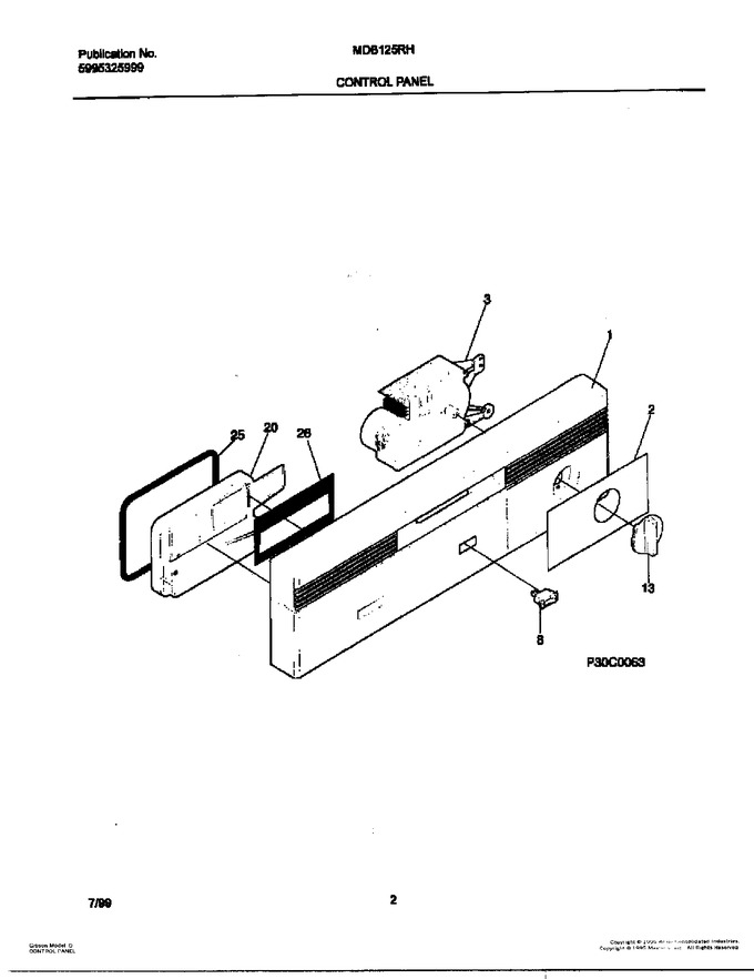 Diagram for MDB125RHB0