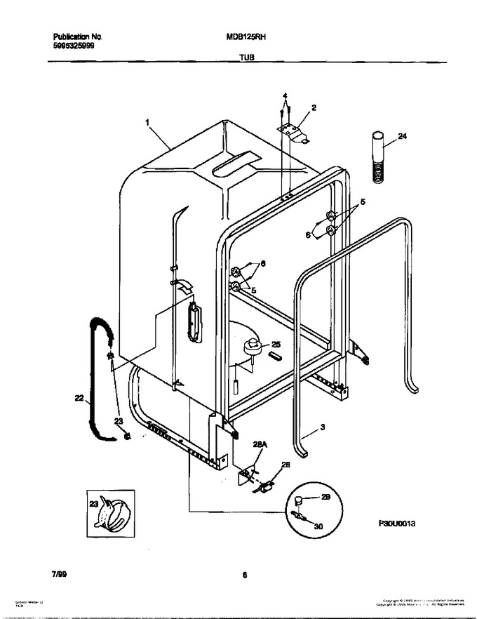 Diagram for MDB125RHB0