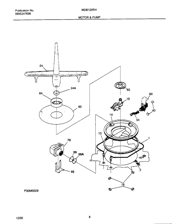 Diagram for MDB125RHS1
