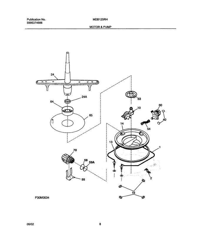 Diagram for MDB125RHS3