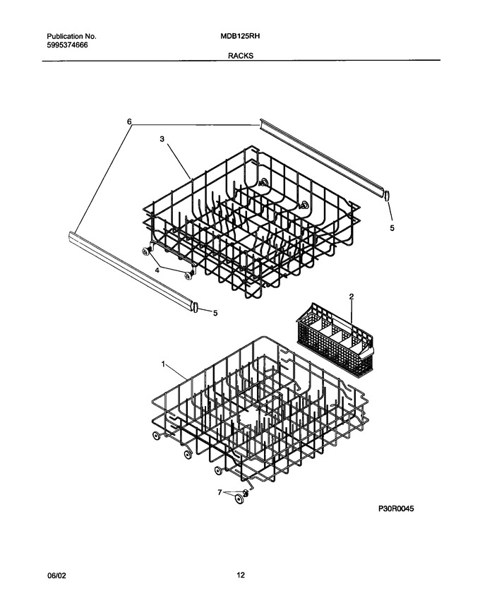 Diagram for MDB125RHS3