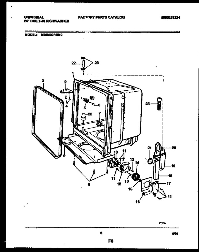Diagram for MDB222RBM0