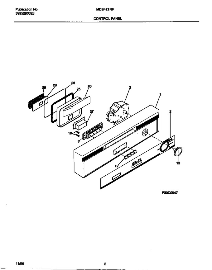 Diagram for MDB421RFR1
