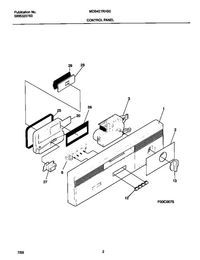 Diagram for MDB421RHS0