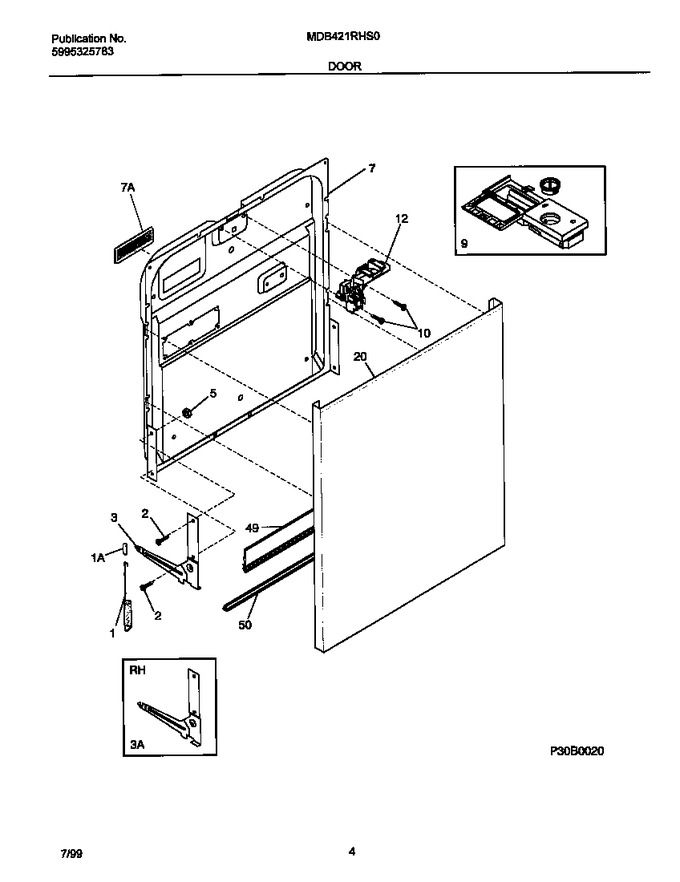 Diagram for MDB421RHS0