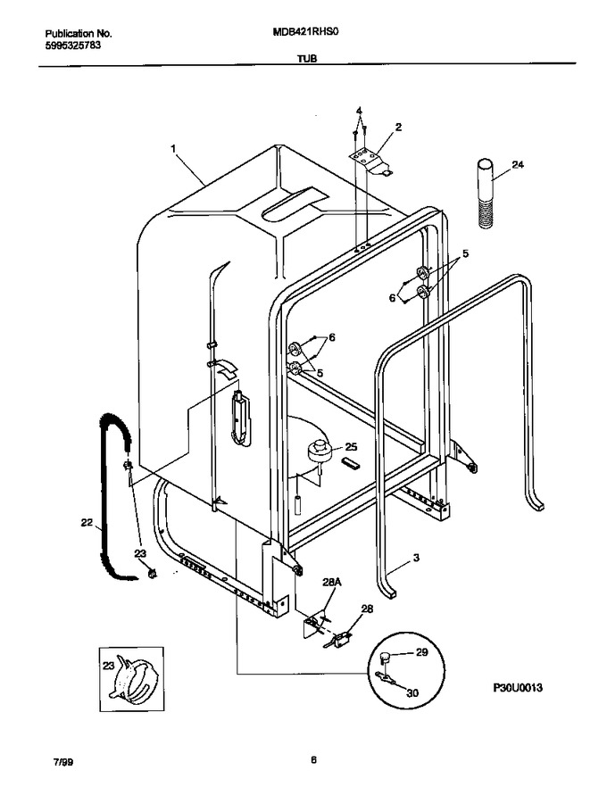 Diagram for MDB421RHS0