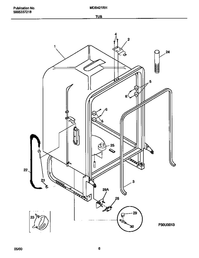 Diagram for MDB421RHS1