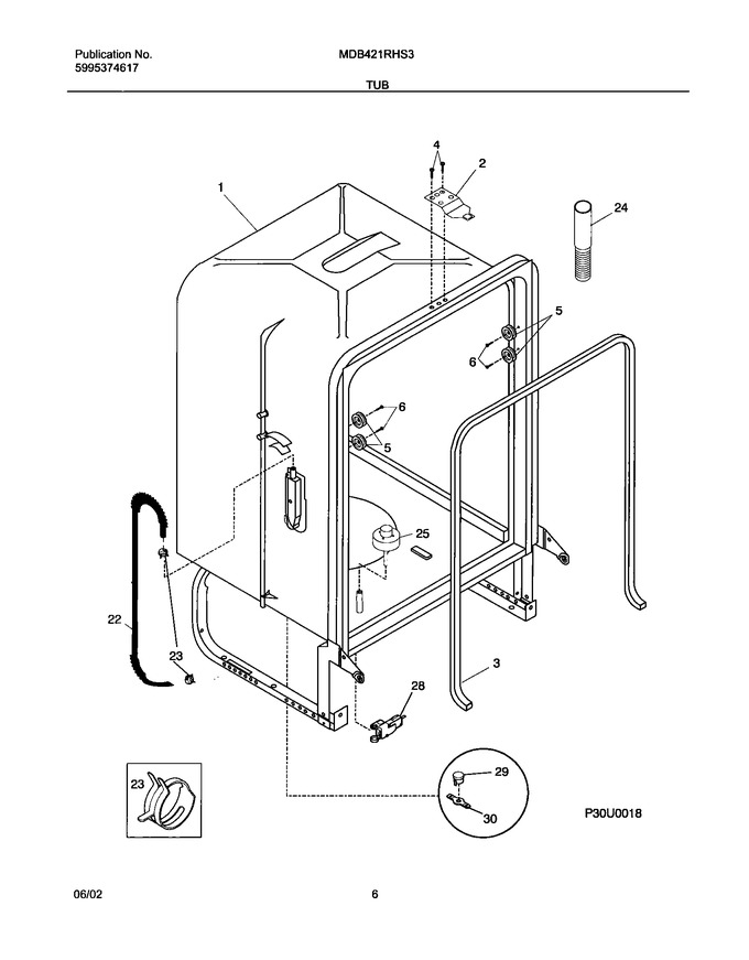 Diagram for MDB421RHS3